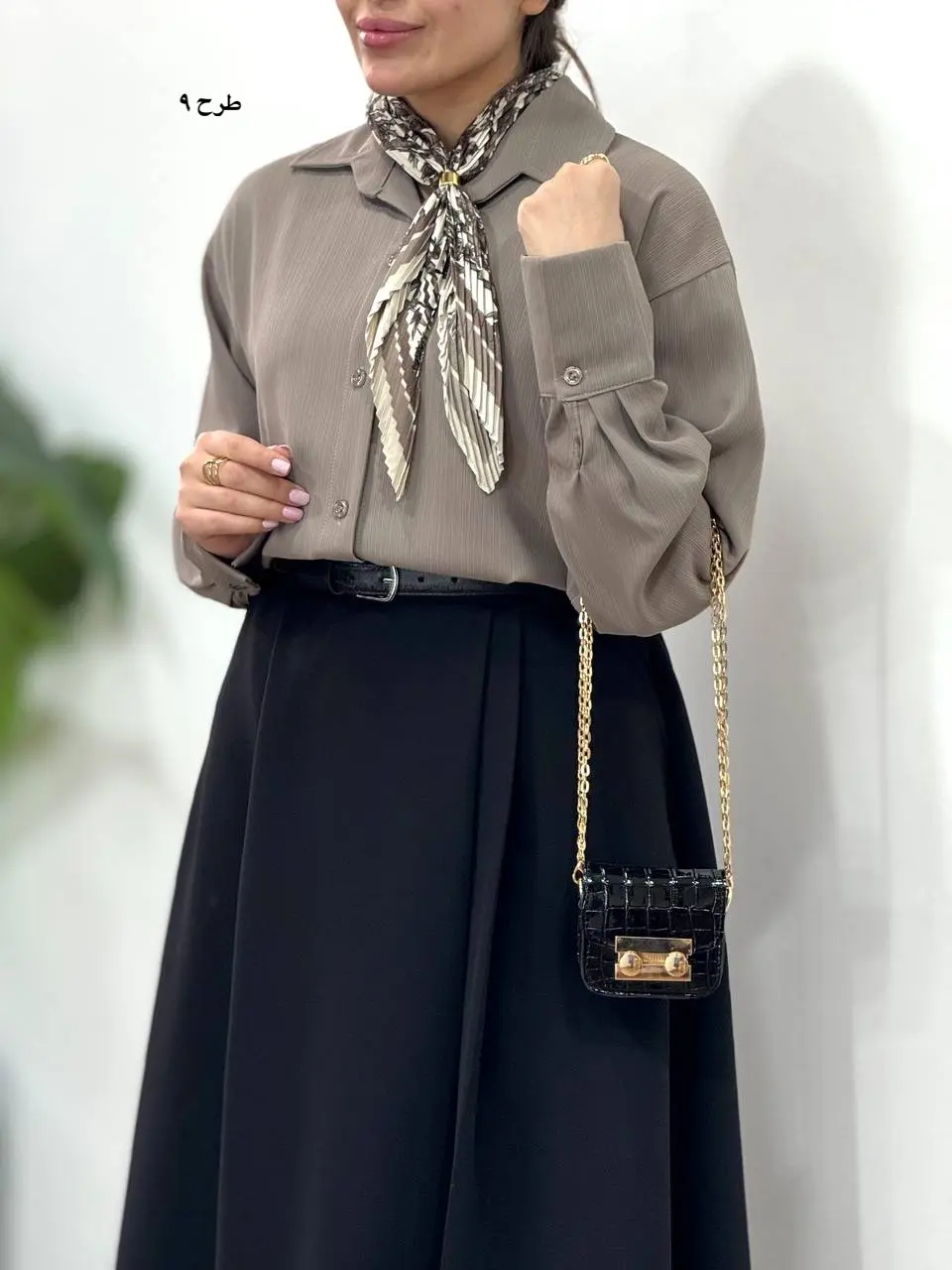 مینی اسکارف ساتن